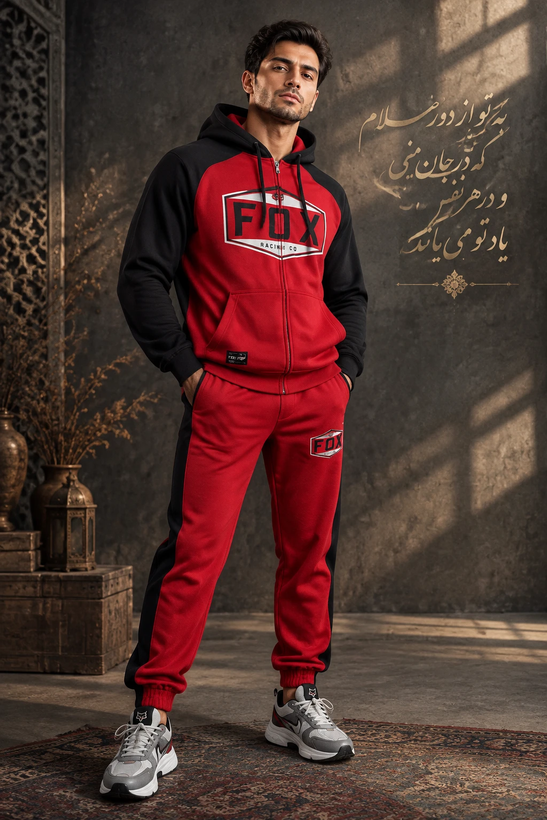 سویشرت کلاهدار پاییزه.